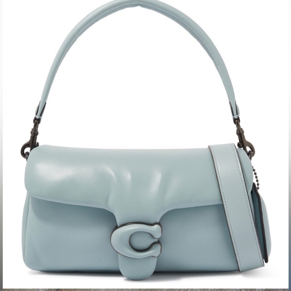 Pillow Tabby Shoulder Bag 26 in Aqua Blue